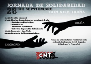 2013.09.28 Comedor y jornada solidaridad Iruña
