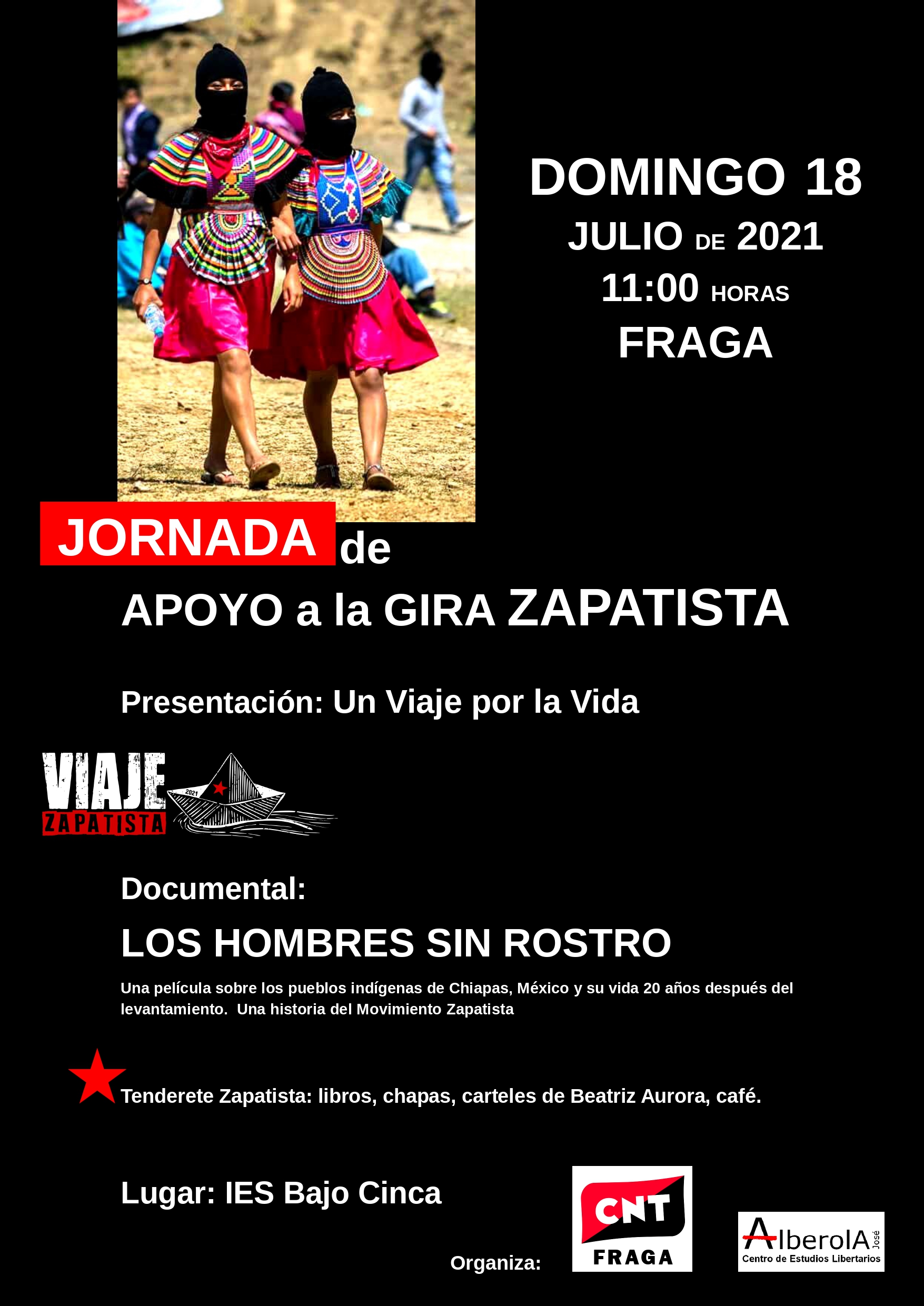 Jornada de apoyo a la Gira Zapatista