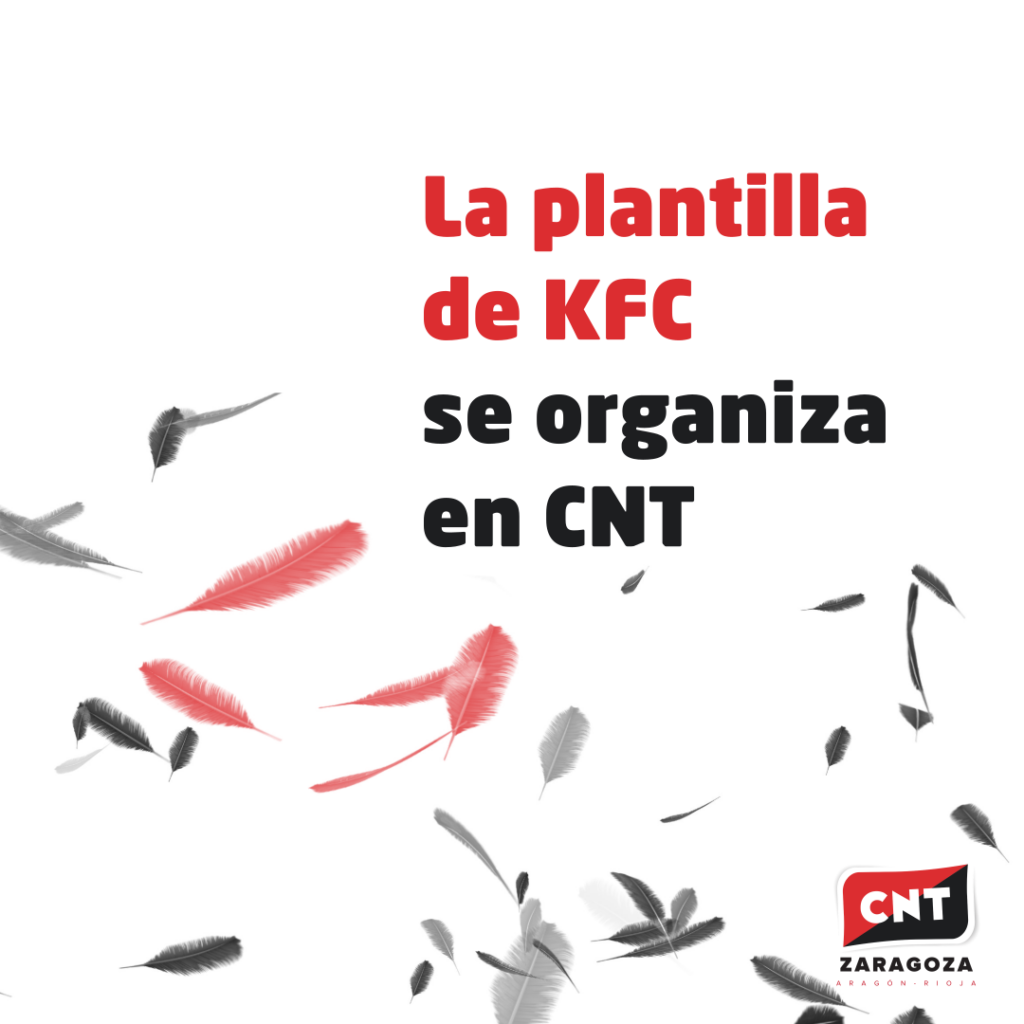 La plantilla de KFC se organiza en CNT