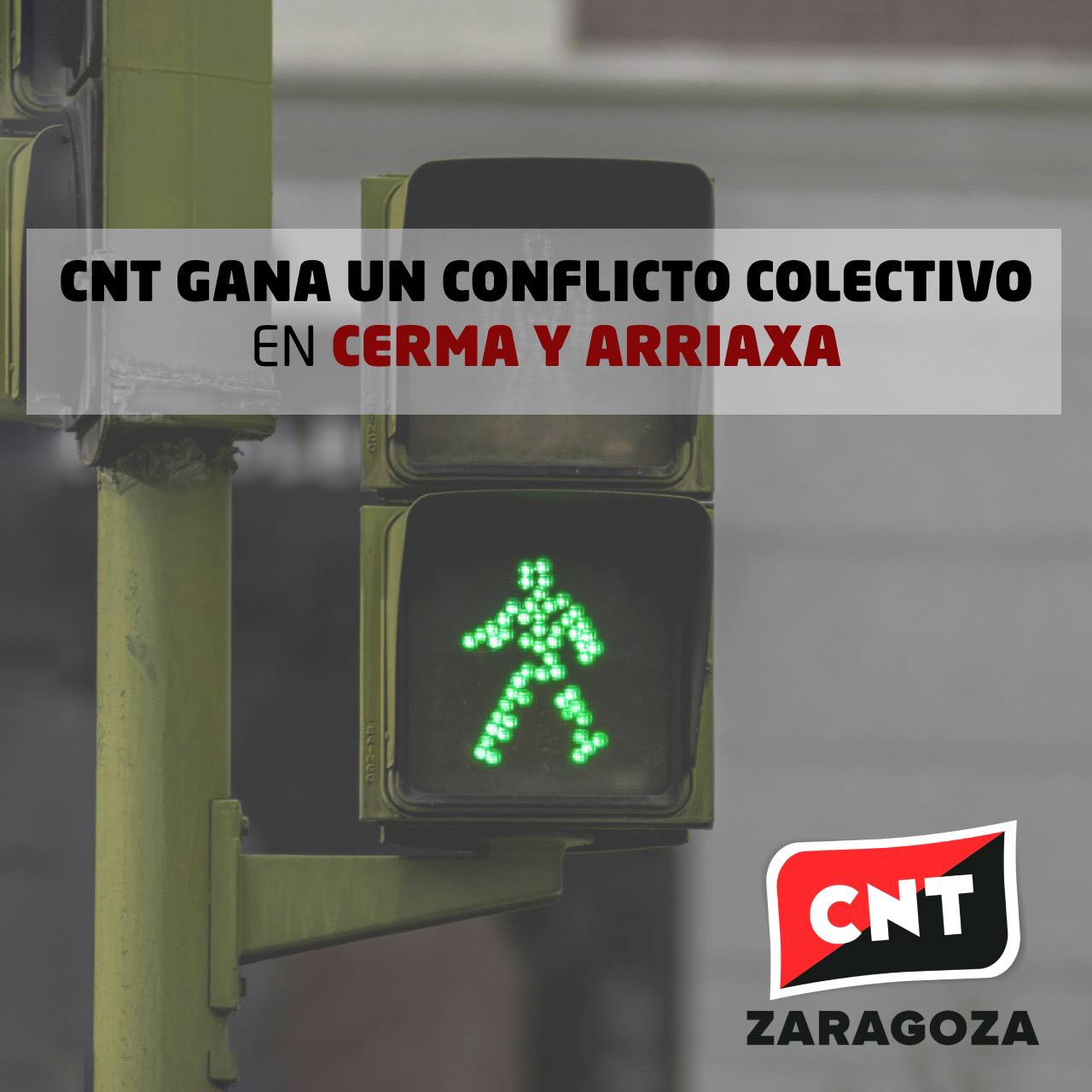 CNT gana un conflicto colectivo en CERMA & Arriaxa