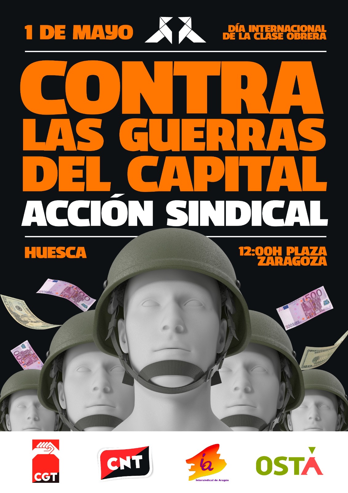 1 de mayo en Huesca / Manifiesto