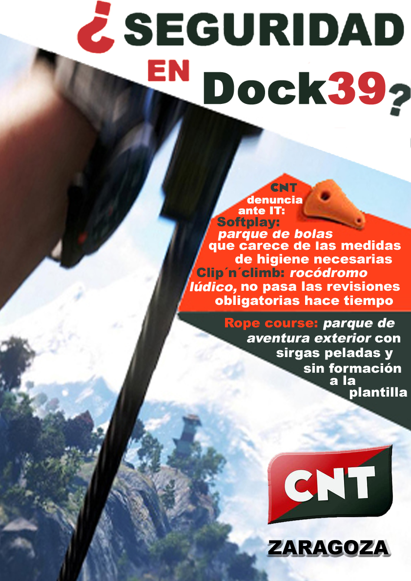 [CNT-Dock39] Dock39 despide y desdeña la seguridad