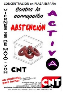 CNT-Zaragoza-Abstención-Aciva-elecciones-25M