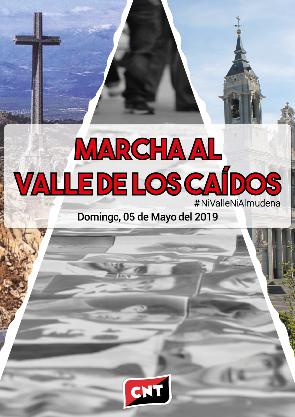 [Memoria]Convocamos el 5 de mayo una marcha por la desaparición del Valle de los Caídos.