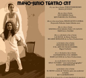 cartel teatro cnt mayo-junio 2012 Logroño