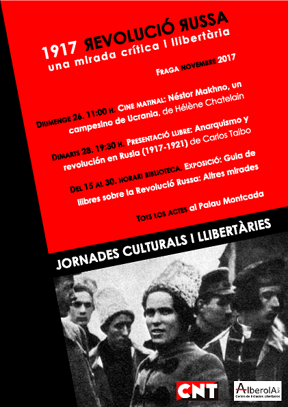 Jornadas Culturales y Libertarias, CNT Fraga